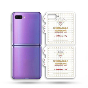 Pellicola protettiva trasparente per Samsung Galaxy Z Flip <span class=keywords><strong>4</strong></span> <span class=keywords><strong>3</strong></span>, protezione schermo infrangibile, membrana in vetro morbido per Samsung Galaxy Z Flip <span class=keywords><strong>4</strong></span> <span class=keywords><strong>3</strong></span> - Product Image 2