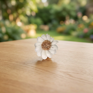 Wholesale White 8 CM Sola Wood Environmental Friendly Decorative Flowers & Home <b>Reed</b> <b>Diffuser</b> <b>for</b> Weddings Gifts DIY Home Decor - Product Image 2