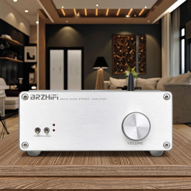 BRZHIFI China Factory New RSN312H24 5.0 HIFI Audiophile Amplifier with 70wX2 High End Amplificador HIFI Amplifiers