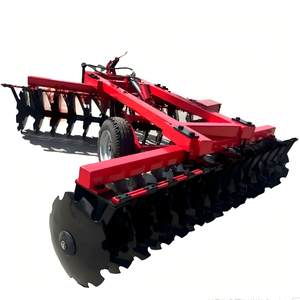 Râteau à disques hydraulique <span class=keywords><strong>pour</strong></span> <span class=keywords><strong>tracteur</strong></span> à roues 110-140 CV 4RM Transmission par engrenages Acier épaissi Résistant à l'usure Longue durée de vie - Product Image 2