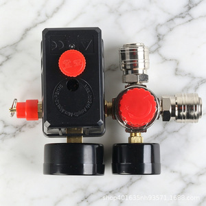 Regulador de Aire ZY de 4 Puertos, Válvula de Control de Presión Redonda con Conector Europeo para Accesorios de Compresor de Aire - Product Image 4
