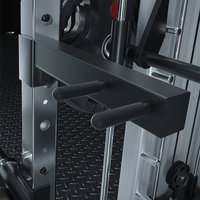 Estante multifuncional para sentadillas con Cable de construcción de cuerpo en casa, máquina de gimnasia Smith para entrenamiento de levantamiento de pesas