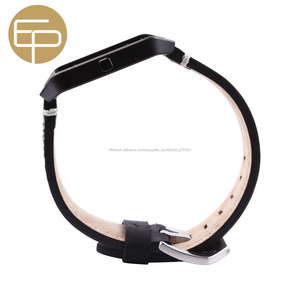 Épais durable noir marron différentes couleurs blanc fait main couture fou cheval en cuir <span class=keywords><strong>bracelet</strong></span> de <span class=keywords><strong>montre</strong></span> pour <span class=keywords><strong>fitbit</strong></span> <span class=keywords><strong>blaze</strong></span> - Product Image 4
