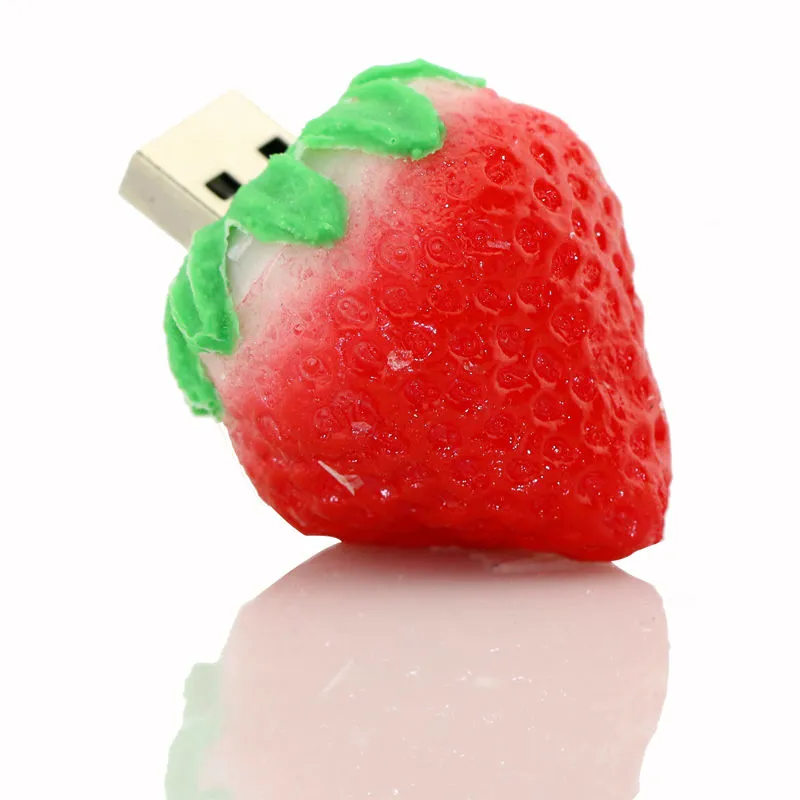 Pendrive de frutas personalizado, 64 gb cle usb 256 gb 128gb 32gb 64 gb 4 gb 8gb 16gb pen drive momeria pen drive