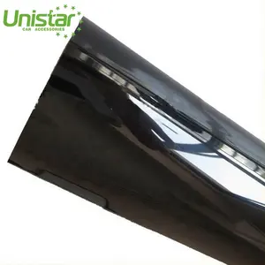 Window film tint 2 strati di carbonio stabile a buon mercato affumicato limo scuro nero Adesivi parabrezza automotive solar window tint film