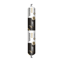 Qian Ding He 881 Mastic silicone acide à séchage rapide pour verre, blanc porcelaine/transparent, adhésif étanche pour usage domestique