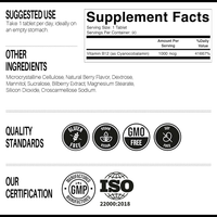 LIFEWORTH Vitamines Fabricants de Vitamines B3 B6 B12 Comprimés Pilules Complément Alimentaire Santé Cérébrale