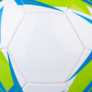 Balón de fútbol CJ Sports azul amarillo PVC 350-370g duradero para todas las edades para partidos de entrenamiento de recreación en Vietnam - Product Image 2