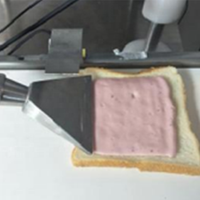 Machine de décoration de gâteaux entièrement automatique, 1 pièce, facile à utiliser, nourriture
