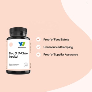 Vitadiscovery แคปซูล D-chiro <span class=keywords><strong>Inositol</strong></span> & Myo ผลิตภัณฑ์เสริมอาหารมังสวิรัติสำหรับผู้ใหญ่วิตามินไม่ใช่สำหรับทารกแรกเกิด - Product Image 5