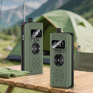 Walkie Talkies de Largo Alcance Multiradio 6 en 1, Radio Meteorológica de Emergencia Bidireccional, Banco de Energía y Alerta SOS, Intercomunicador - Product Image 1