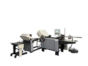 Yüksek hızlı tokalar kağıt kitapçık ciltleme A3 boyutu kağıt katlama katlama perfore makinesi için katlama manuel - Product Image 2