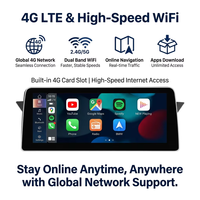 شاشة عرض NAVI جديدة ID6 ID7 ID8 andr UI لاسلكية للسيارة bw X1 E84 سنوات مع لاعبين GPS NAVI