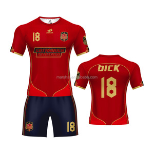 Oficial camisetas de fútbol barato hacer mi propia camiseta de fútbol t camisa con piedras diseño - Product Image 1