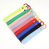 Lanyard Blank Canvas Strap DIY Blank Eisen auf Patches Bulk Lanyard Schlüssel bund für Bag Tag