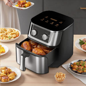 Friteuse à Air Multifonctionnelle en Acier Inoxydable, Machine Commerciale Numérique de 8L, 8 Litres, Four, Friteuse Électrique, 12L - Product Image 5