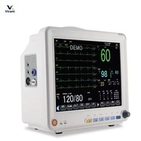 Moniteur vétérinaire portable multifonctionnel pour animaux, écran haute définition, détecteur de fréquence cardiaque et de tension artérielle en temps réel