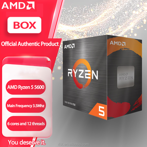 Processeur de Bureau AMD <span class=keywords><strong>Ryzen</strong></span> <span class=keywords><strong>5</strong></span> <span class=keywords><strong>5600</strong></span> Débloqué, 6 Cœurs, 12 Threads, Haute Performance Économique, Processeur en Boîte AMD - Product Image 2