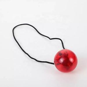 Naso da Clown Natalizio Promozionale in Plastica con LED Lampeggianti, Decorazione Natalizia Rossa per Uomini e Donne - Product Image 3