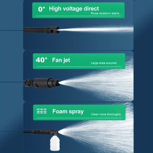 เครื่องฉีดน้ำล้างรถแบบพกพา 20V พลาสติก สำหรับล้างรถ คลังสินค้าในสหรัฐอเมริกา PW-HANDY-B1 - Product Image 3