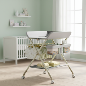 <span class=keywords><strong>Table</strong></span> <span class=keywords><strong>à</strong></span> <span class=keywords><strong>langer</strong></span> multifonctionnelle pliable en coton avec motif de dessin animé, lit de massage tactile pour nouveau-né, produits de soin pour bébé - Product Image 1