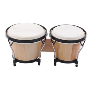 Tambores <span class=keywords><strong>Bongo</strong></span> de 6 pulgadas y 7 pulgadas, instrumentos de percusión, instrumentos para niños, tambores Pat, tambores conectados, personalización del logotipo compatible - Product Image 2