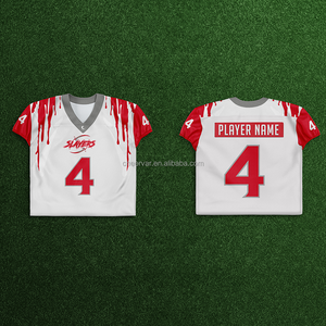 Benutzer definierte schwere American Football Trikot Feuchtigkeit transportierende American Football Uniformen American Football Wear für Männer - Product Image 6