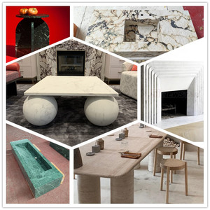 Ý đồ nội thất sang trọng calacatta Viola Bella Bàn Cạnh Giường ngủ cao cấp bằng đá cẩm thạch giường bên bảng - Product Image 6