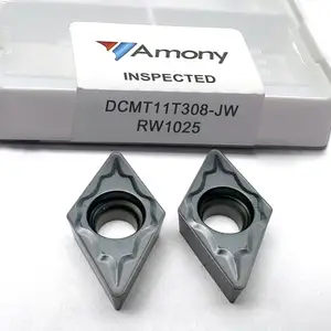 תוספת טונגסטן קרביד DCMT070204/CMT070208/DCMT11T304/DCMT11T308/DCMT11T312