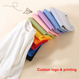 Felpa per Bambini a Prezzo di Fabbrica, Pullover in Cotone a Maniche Lunghe per Ragazzi e Ragazze, Maglietta Tinta Unita con Collo Rotondo per Primavera e Autunno - Product Image 2