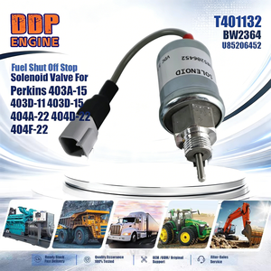 วาล์วโซลินอยด์ตัดน้ำมันเชื้อเพลิง T401132 BW2364 U85206452 สำหรับ Perkins 403A-15 403D-11 403D-15 404A-22 404D-22 404F-22 - Product Image 2