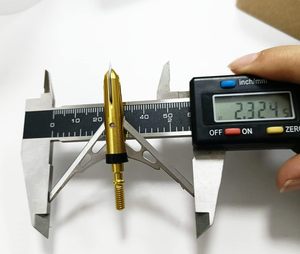 Pontas de Caça Expansíveis de Alta Penetração para Caça de Alces, 2.5 Polegadas, 100Gr, Ouro 7075+ Aço Inoxidável Mecânico - Product Image 6