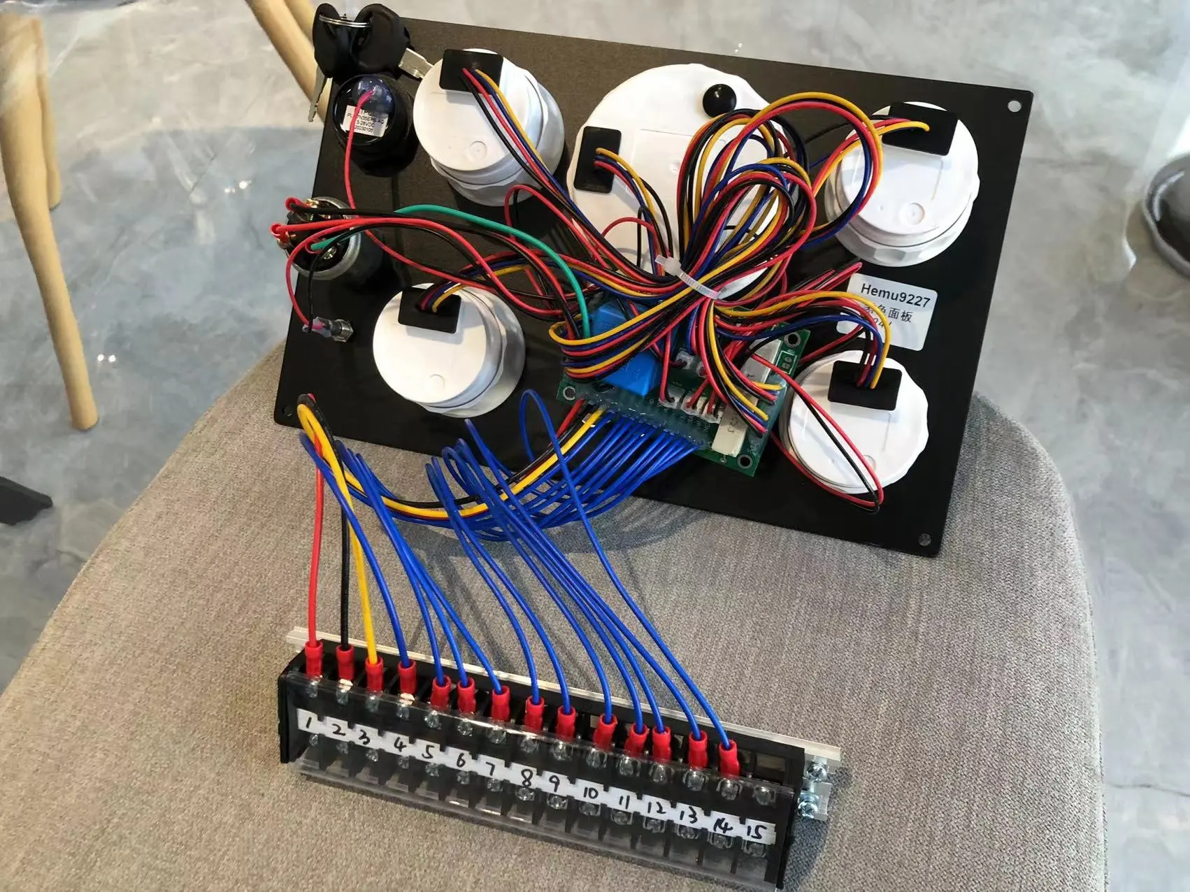 Aanpassen Motor Scheepsboten Schip Instrument Cluster Meterpaneel Dashboard