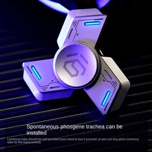 Giroscopio de Acero Inoxidable Portátil, Juguete de Giroscopio de Acero Blindado, Artefacto Metálico EDC, Fidget Spinner para Niños y Niñas - Product Image 3