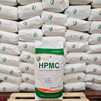 Poudre fine de HPMC de qualité supérieure pour enduit de finition et finition murale - Additif cellulose YIDA à fluidité optimale pour l'Afrique