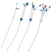 Kit de cathéter veineux central stérile vétérinaire à lumière simple, double ou triple pour la chirurgie en soins intensifs animaux et l'infusion à long terme