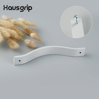 Tirador de aluminio Hausgrip para gabinetes de cocina y cajones, diseño de barra en T larga para dormitorio y almacén, tirador moderno para puertas de muebles