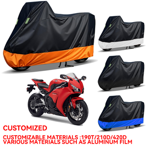 Housses de moto épaissies compatibles <span class=keywords><strong>KYMCO</strong></span> avec protection UV imperméable à l'eau résistant au vent pour le commerce transfrontalier épissé - Product Image 2
