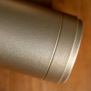 Barattoli Rotondi in Latta Opaca a 2 Coperchi Ermetici per Alimenti, Ideali per Caffè in Grani, Tè in Polvere, Snack, Cioccolatini - Scatola in Metallo per Tè - Product Image 4