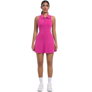 Hoch tailliertes Sport kleid für Damen mit Reiß verschluss zum Abnehmen - Product Image 1