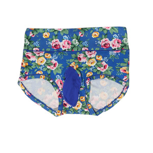 Ropa Interior Masculina Sexy con Estampado Floral en Talla Grande, Transpirable y Sedosa, con Cintura Alta y Corte Triangular - Product Image 6
