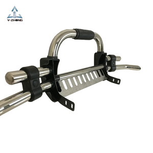 4x4 Pickup Truck Nudge Bar Bull Bar Pare-chocs avant en acier inoxydable pour Ford Ranger <span class=keywords><strong>T6</strong></span> T7 T8 T9 Raptor F150 Navara NP300 D40 D22 - Product Image 2