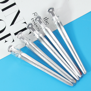 Pinzas para el Cabello, Pinzas de Pico de Pato Largas Antideslizantes con Almohadilla de Acero Inoxidable, Pinzas para el Cabello sin Pliegues para Salón de Belleza - Product Image 4