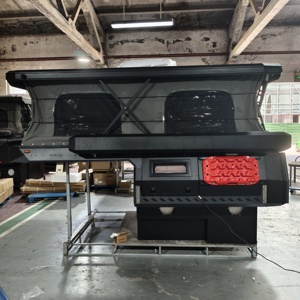 <span class=keywords><strong>Caravana</strong></span> Ligera <span class=keywords><strong>Todoterreno</strong></span> Plegable e Impermeable, Tipo Pop-Up, para Camioneta 4x4, Mini <span class=keywords><strong>Caravana</strong></span> Deslizable para Acampar, para 4 Personas - Product Image 2