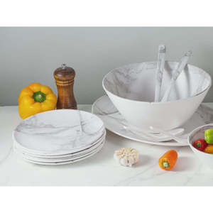 Set di stoviglie dal Design classico e bohémien in porcellana da 34 pezzi con Set di piatti ecologici per la personalizzazione del ristorante dell'hotel - Product Image 3