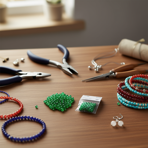 Perline Verdi Ilan Abalorios 6mm 20g per Creazione di Gioielli - Product Image 2