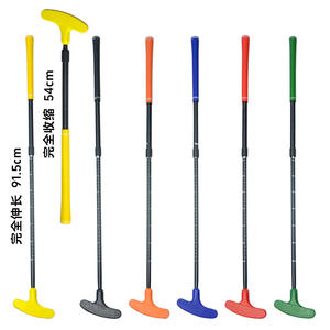 Adjustable <b>Telescopic</b> Golf Putter <b>For</b> <b>Kids</b> Adults Portable Silicone Clubhead 91.5cm Extended 54cm Folded Unisex - Product Image 1