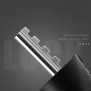 Candado de Cable de Acero de Alta Seguridad con Combinación de 4 Dígitos para Bicicleta de Montaña, 1.1 m - Product Image 4