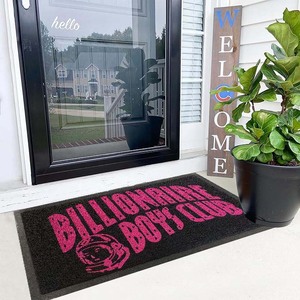 Alfombrilla de PVC personalizada para puerta, alfombrilla de espagueti con logotipo de respaldo firme, felpudo impreso para suelo <span class=keywords><strong>exterior</strong></span> para hoteles, alfombrilla tejida de plástico para entrada - Product Image 4