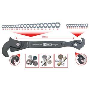 KS TOOLS - 114.0055 Clé multifonction, 8-17/14-32mm - EAN 4042146823804 CLÉS OUVERTES - Product Image 2